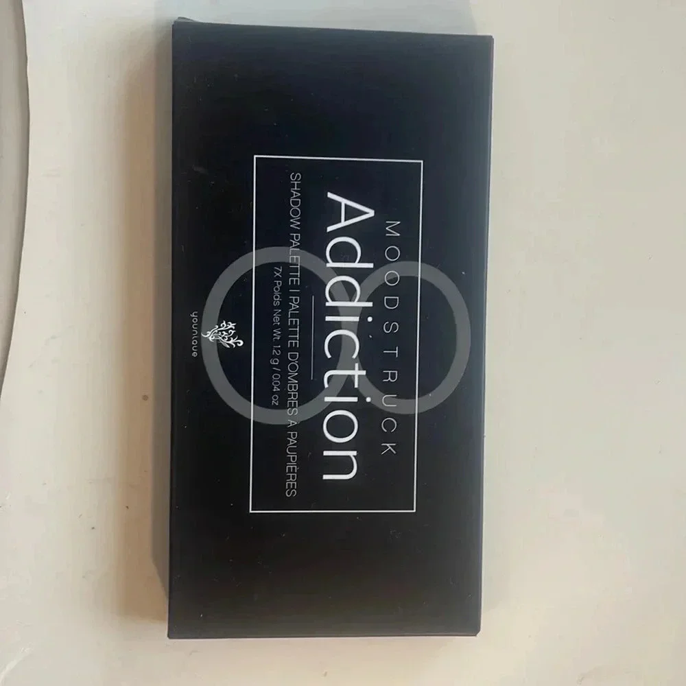 Younique‎ Moodstruck Addiction Shadow Palette 1 Warm Tones 7 Shades Mirror 1.2g